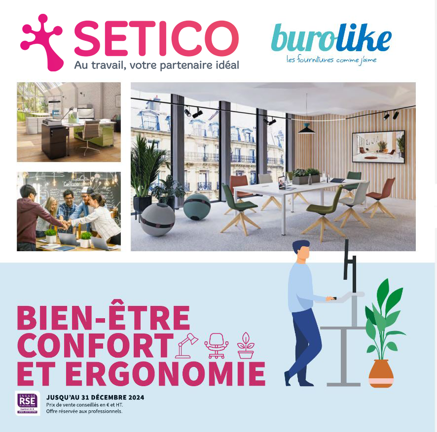 catalogue bien être ergonomie au bureau